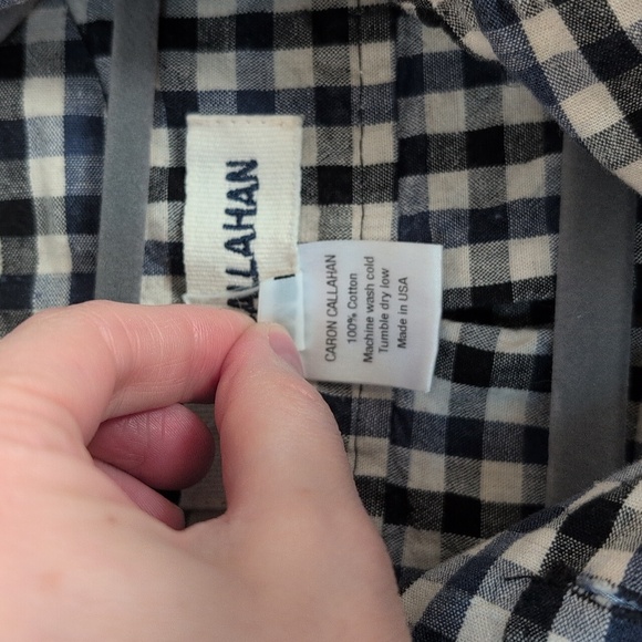 Caron Callahan Checkered Blouse - Picture 3 of 5